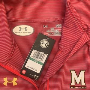 U of Maryland Under Armour Performance Quarter Zip